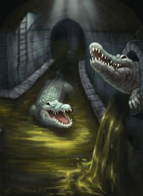 Sewer Gators By Pyro Helfier On Deviantart Sewer Pyro Urban Legends