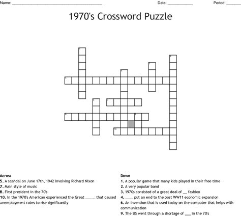Not only are printable crossword puzzles free on freedailycrosswords.com, a player can also customize their puzzles to whatever suits their mood. Crossword Puzzles Printable 1980S | Printable Crossword ...