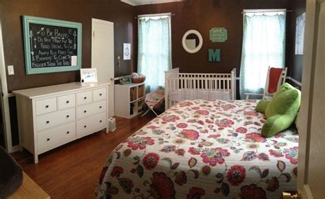 Before you begin creating a nursery in the master bedroom, edit the space relentlessly. Mastursery: A Nursery in Master Bedroom | Mother Rising