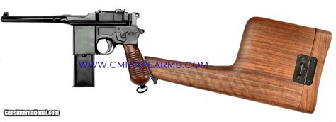 Mauser Schnellfeuer M712 Rapid Fire 20 Round Pistol Shoulder Stock For