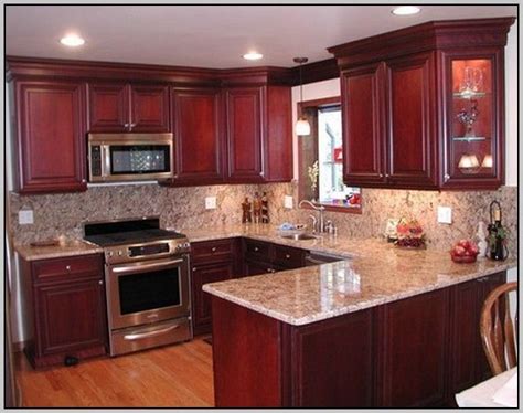 Paint Colors For Kitchens With Dark Cherry Cabinets Cherry Cabinets
