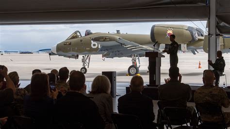 124th Fighter Wing Unveils A Specially Painted Heritage A 10 Air