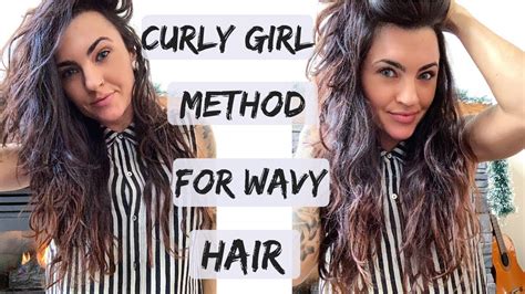 Modified Curly Girl Method For Wavy Hair Simple Steps To Keep Youtube