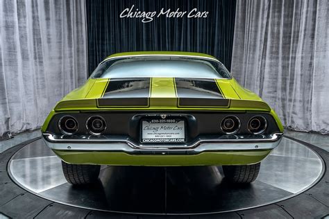 1970 Chevrolet Camaro Rs Ss Tribute 396 Coupe Inventory