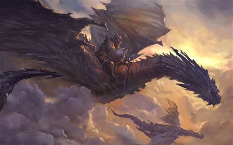 Wallpaper Fantasy Art Artwork Concept Art Dragon Mythology Cloud