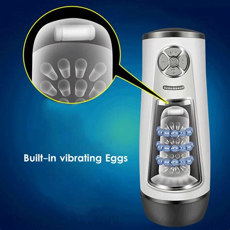 Male Retractable Automatic Masturbator Vibrating Vagina Real Pussy Sex Machine For Men Vibrator