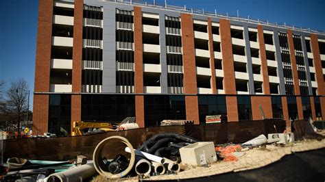 Downtown Fayetteville Parking Deck Almost Finished