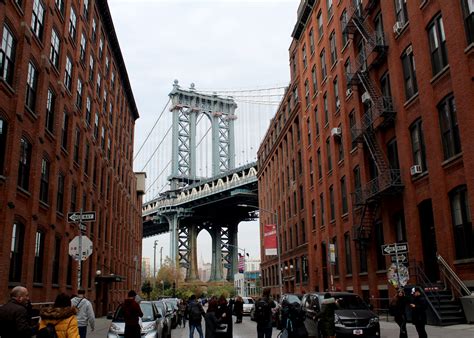 🌉 Puentes De Nueva York Cruzar El De Brooklyn Y Foto Con El De Manhattan 👌