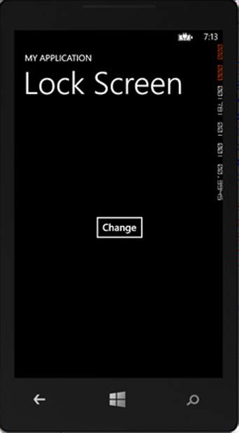 Change Your Lock Screen In Windows Phone
