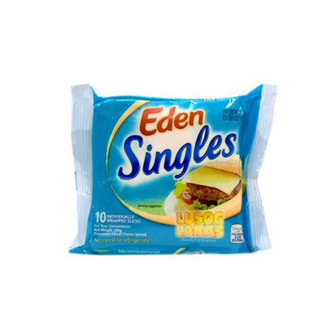 Eden Cheese Singles 10s 208g All Day Supermarket