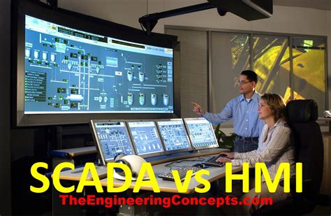 Difference Between Scada And Hmi The Engineering Concepts