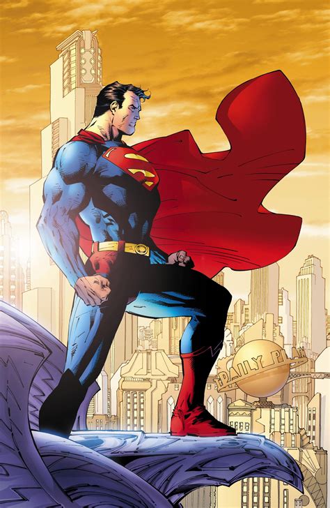 Superman Comic Poster Superman Jim Lee Superman Dc Comics Poster