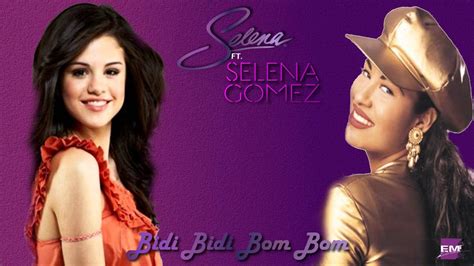 Selena Ft Selena Gomez Bidi Bidi Bom Bom Enamorada De Ti Youtube