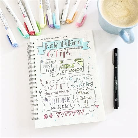 6 Tips For Note Taking — Quest Study Skills