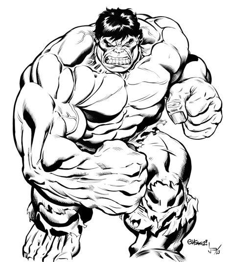 Coloriages à imprimer  Hulk, numéro  154393e7