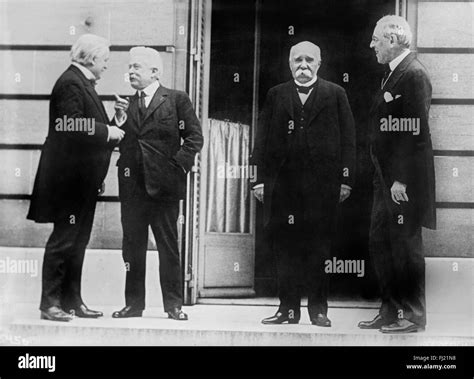 The Big Four World Leaders At World War I Peace