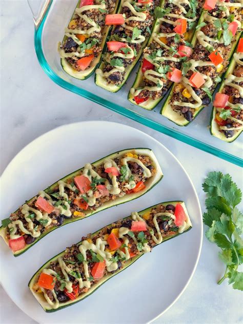 They're easy to make and almost couldn't require any less preparation. Vegan Taco Zucchini Boats | The Urben Life