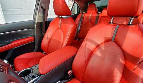 Details 96+ about toyota camry 2020 red interior latest - in.daotaonec