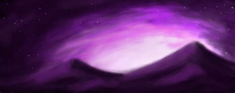 Purple Sky By Destinaetus On Deviantart