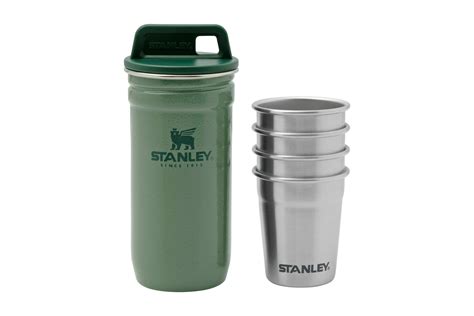 Stanley Adventure Nesting Shot Glass Set Shotglazenset Hammertone Green Voordelig Kopen Bij