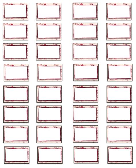 free printable labels 6 different designs