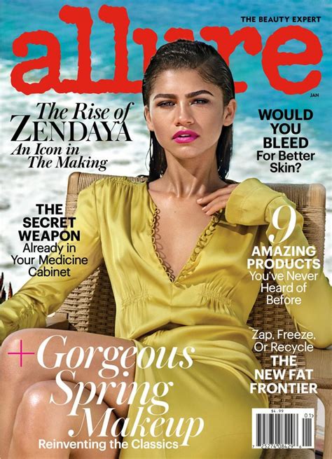 Zendaya Covers The January Issue Of Allure Beautifulballad