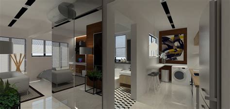 Get free interior design ideas for your hdb, bto, condo or landed homes. HDB 2 Room BTO for singles. 47sqm apartment interior ...