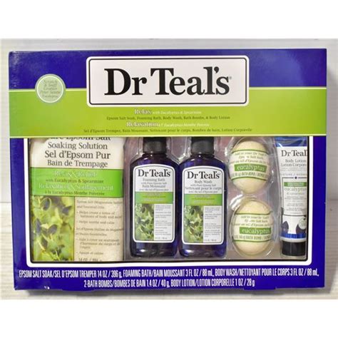Dr Teals Relax Epsom Salt Eucalyptus Set