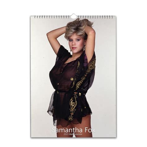 Sexy Samantha Fox Pinups Wall Calendar Personalised Etsy Australia