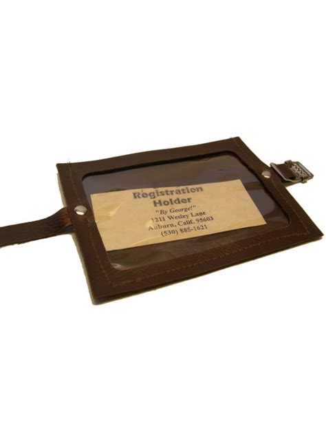 Check out our insurance and registration holder selection for the very best in unique or custom, handmade pieces from our car parts & accessories shops. A-18810 Registration/insurance card Holder