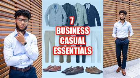 7 Business Casual Essentials Every Man Needs Mens Style Guide Youtube