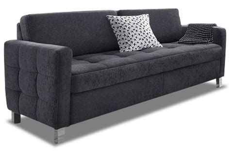 Bei möbelfuxx bekommst du dies zu top outletpreisen!!! 3er-Sofa - Grau | Sofas zum halben Preis