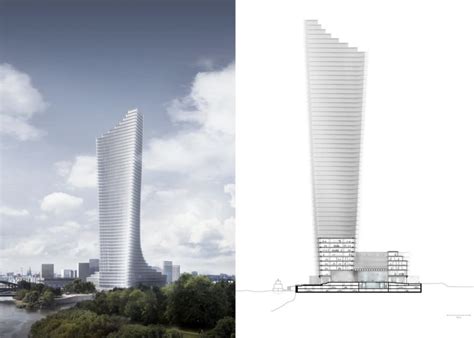David Chipperfield Architects Reveal Designs For Hamburgs Tallest Tower