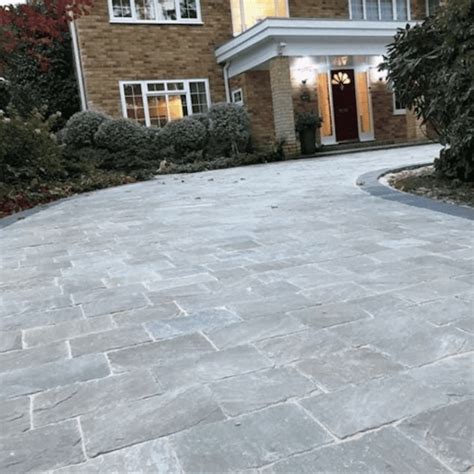 Natural Paving Fossestone Collection Cinder Flagstones