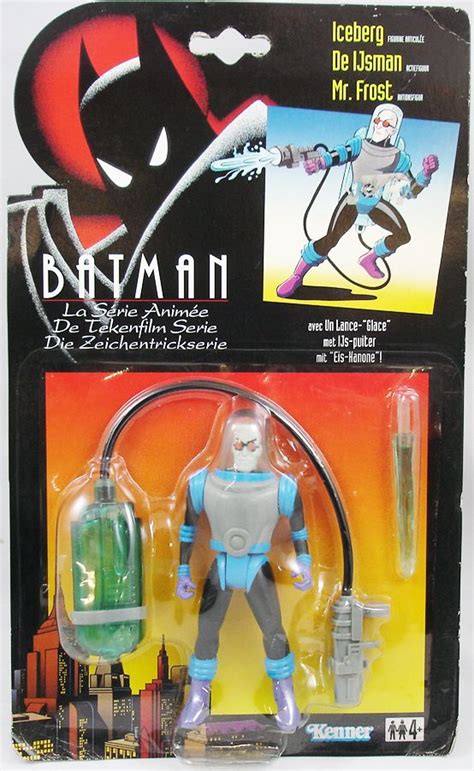 Spielzeug Freeze Action Figure Batman Foe 1993 Kenner Batman Animated