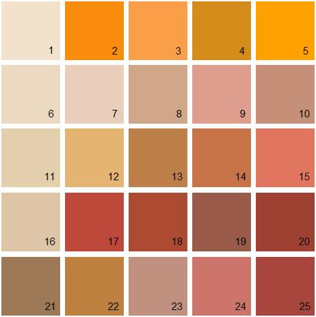 Choosing a benjamin moore gray paint color may seem a bit intimidating with the number of options they carry. Benjamin Moore Orange House Paint Colors - Palette 17