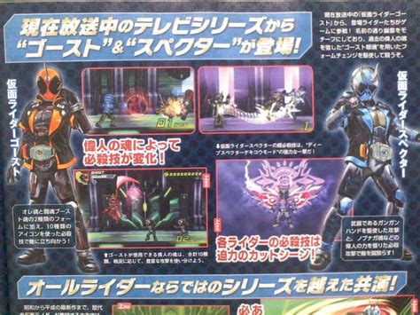 All Kamen Rider Rider Revolution For Nintendo 3ds Pics Revealed