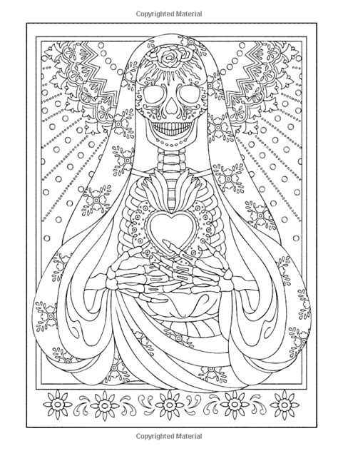 This first set is perfect for children and tweens who have an interest in the relaxing meditative. Creative Haven Day of the Dead Coloring Book (Creative ...