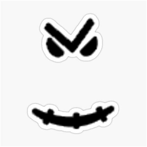 Stitch Face Roblox Sticker For Sale By Officalimelight Redbubble