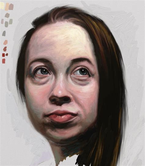 How To Paint A Digital Portrait Step By Step With Pictures Realism
