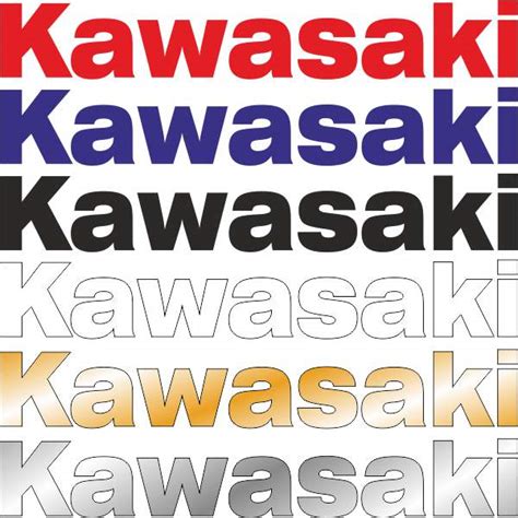 Kawasaki Logo Navn 121