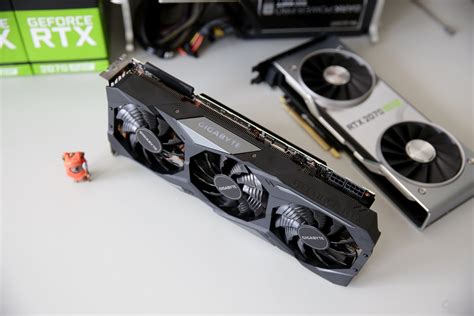 The rtx 2070 super we have here today is using a custom pcb. Gigabyte RTX 2070 Super Gaming OC in the test
