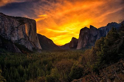 Yosemite Sunset Wallpapers Wallpaper Cave