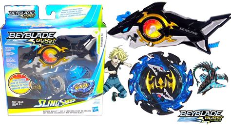 Riptide Blast Set New Shark Launcher Forneus F4 Beyblade Burst Turbo