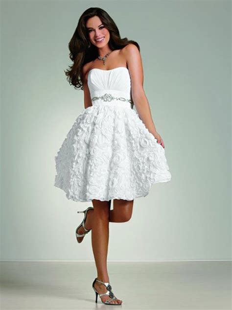 Short White Country Wedding Dresses Styles Of Wedding Dresses
