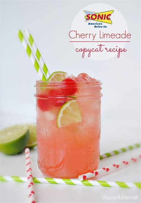 Sonic Cherry Limeade Copycat Recipe