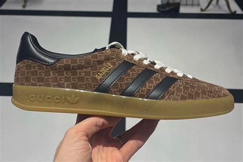 Les Gucci X Adidas Gazelle Se Dévoilent En Images Le Site De La Sneaker