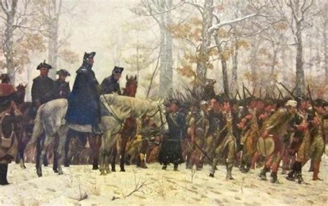 General George Washington At Valley Forge Pennsylvania During The
