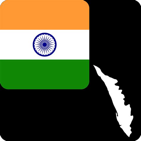 B India Flag Kerala Diagonal Door International