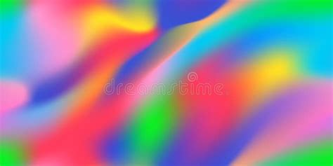 Rainbow Colorful Holo Abstract Seamless Pattern Iridescent Holographic